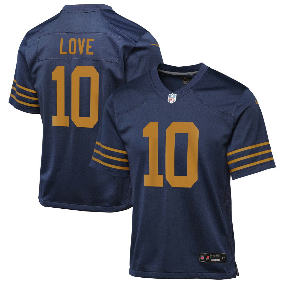 Jordan Love Green Bay Packers Youth The 1923 Classic Game Jersey Navy | Nike for Sale
