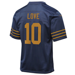 Jordan Love Green Bay Packers Youth The 1923 Classic Game Jersey Navy | Nike for Sale