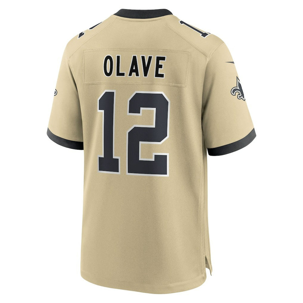 Chris Olave New Orleans Saints Youth Gameday Golds Alternate Game Player Jersey Gold | Nike for Sale