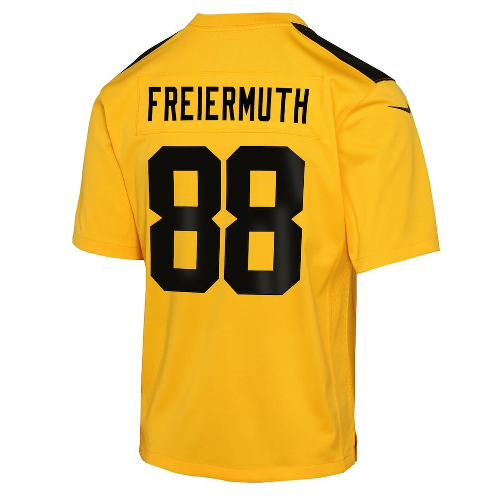 Pat Freiermuth Pittsburgh Steelers Youth Alternate 1933 Throwback Game Jersey Gold | Nike for Sale