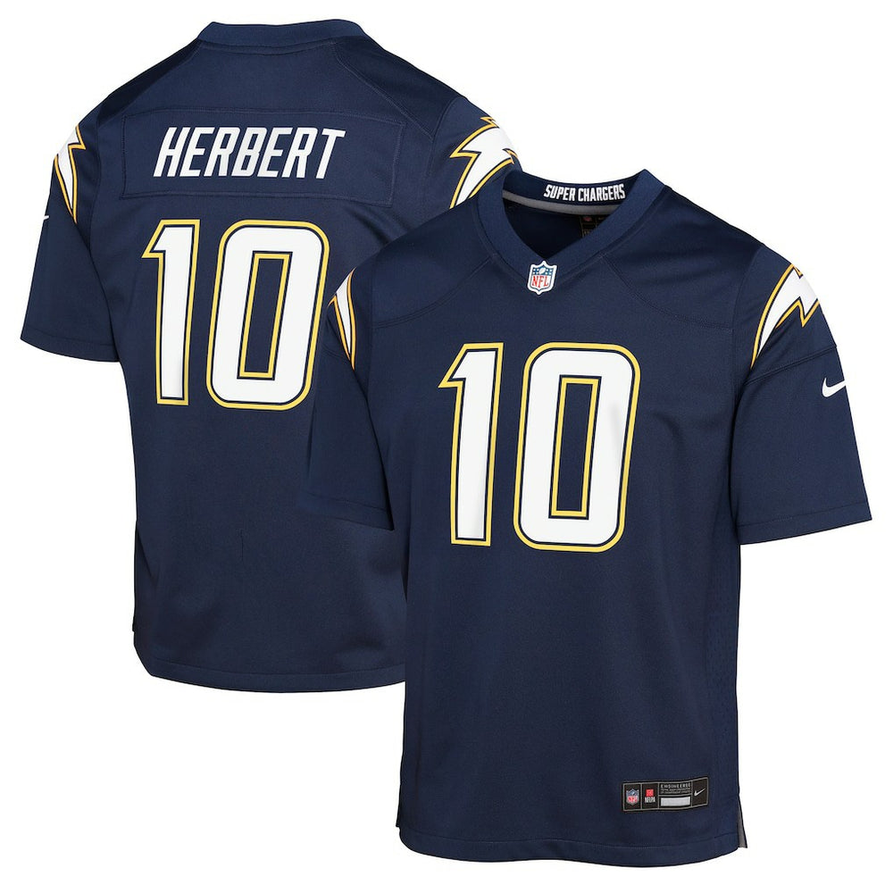 Justin Herbert Los Angeles Chargers Youth Alternate Super Chargers Game Player Jersey Navy | Nike for Sale
