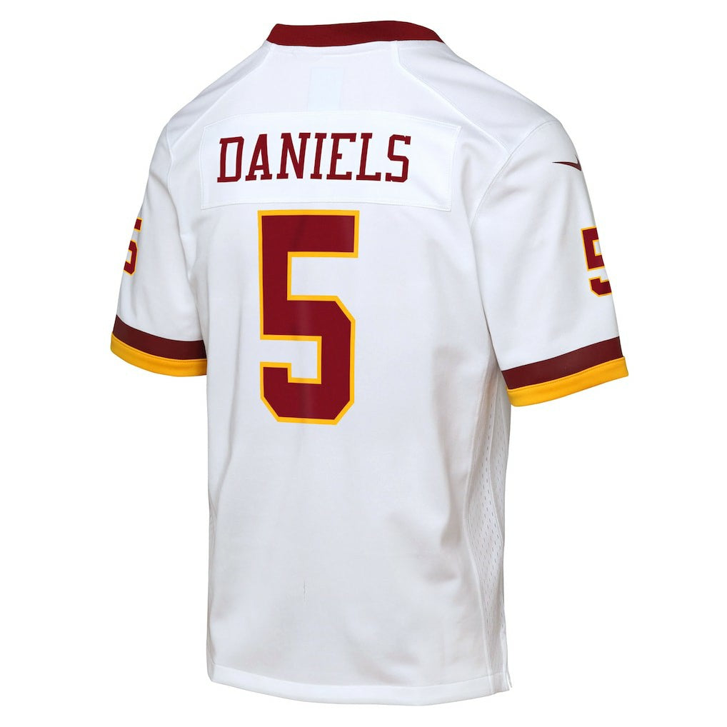 Jayden Daniels Washington Commanders Youth Game Super Bowl Era Jersey White | Nike for Sale
