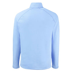 Washington Commanders Cutter & Buck Peshastin Eco Fleece Recycled Raglan Quarter-Zip Top Powder Blue | NFL