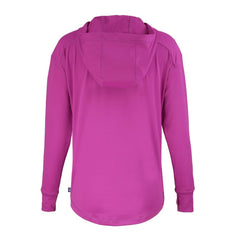 Cincinnati Bengals Cutter & Buck Women's Daybreak Eco Recycled Half-Zip Hoodie Pink | NFL