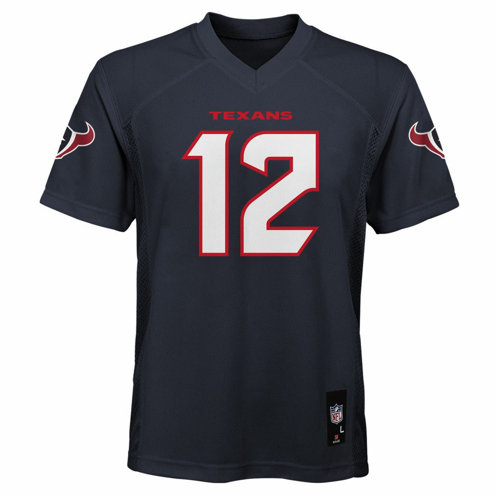 Nico Collins Houston Texans Youth Replica Player Jersey Navy | NFL