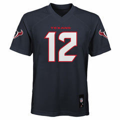 Nico Collins Houston Texans Youth Replica Player Jersey Navy | NFL