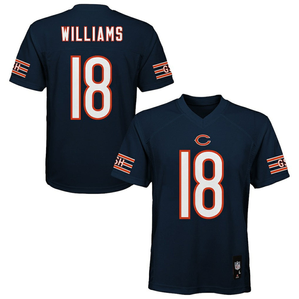 Caleb Williams Chicago Bears Outerstuff Preschool Replica Player Jersey Navy | NFL