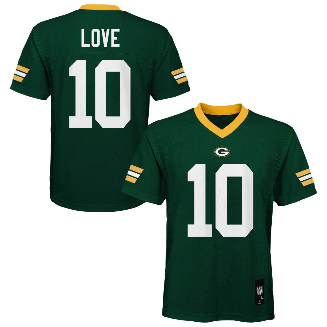 Jordan Love Green Bay Packers Outerstuff Preschool Replica Player Jersey Green | NFL