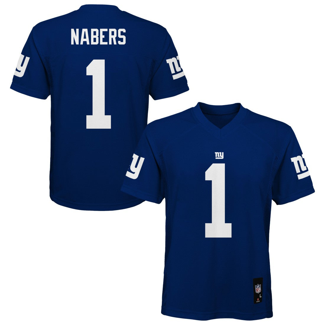 Malik Nabers New York Giants Outerstuff Preschool Replica Player Jersey Royal | NFL