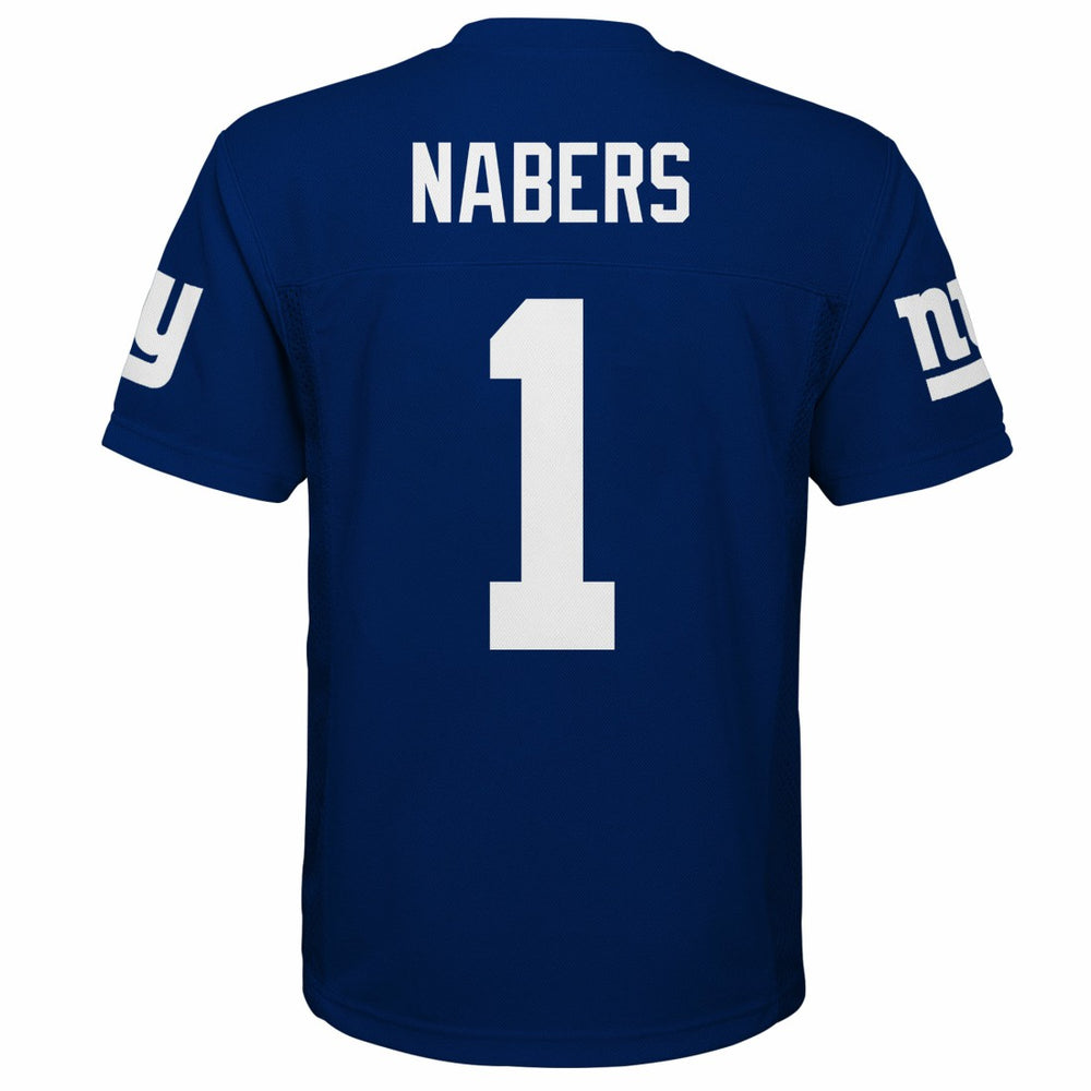 Malik Nabers New York Giants Outerstuff Preschool Replica Player Jersey Royal | NFL