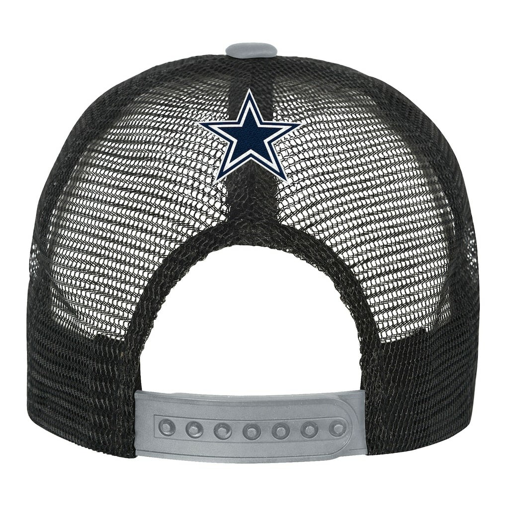 Dallas Cowboys Outerstuff Modern Fan Trucker Adjustable Hat White/Navy | NFL