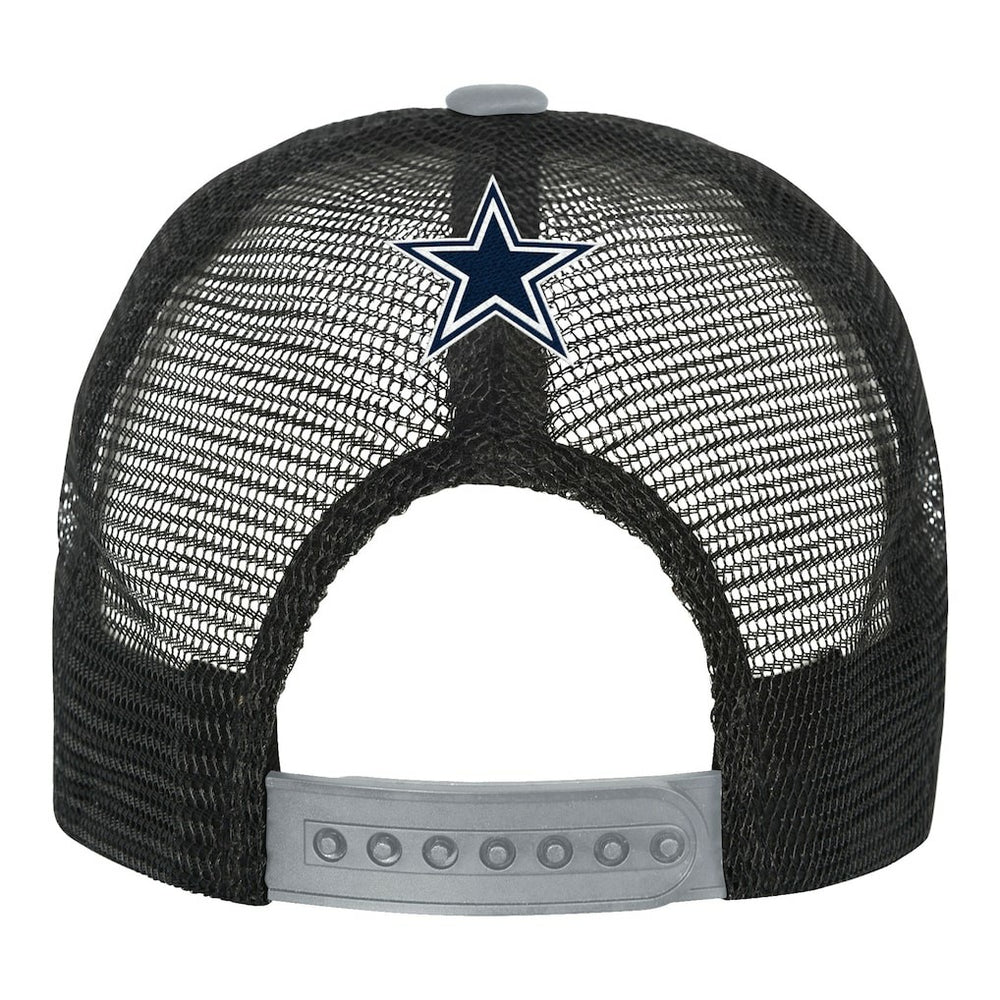 Dallas Cowboys Outerstuff Modern Fan Trucker Adjustable Hat White/Navy | NFL
