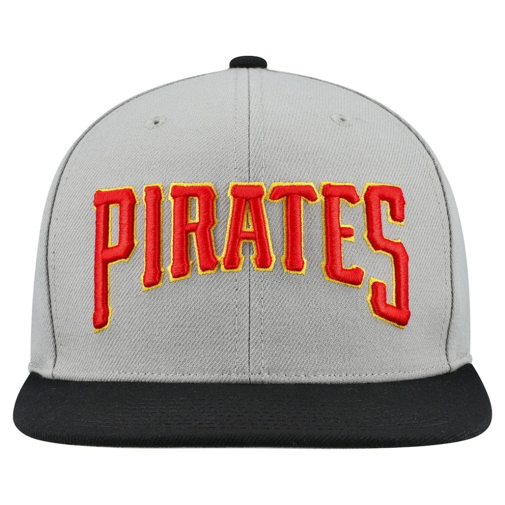 Pittsburgh Pirates Mitchell & Ness Cooperstown Collection Basic Flip Snapback Hat - MLB