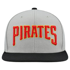Pittsburgh Pirates Mitchell & Ness Cooperstown Collection Basic Flip Snapback Hat - MLB