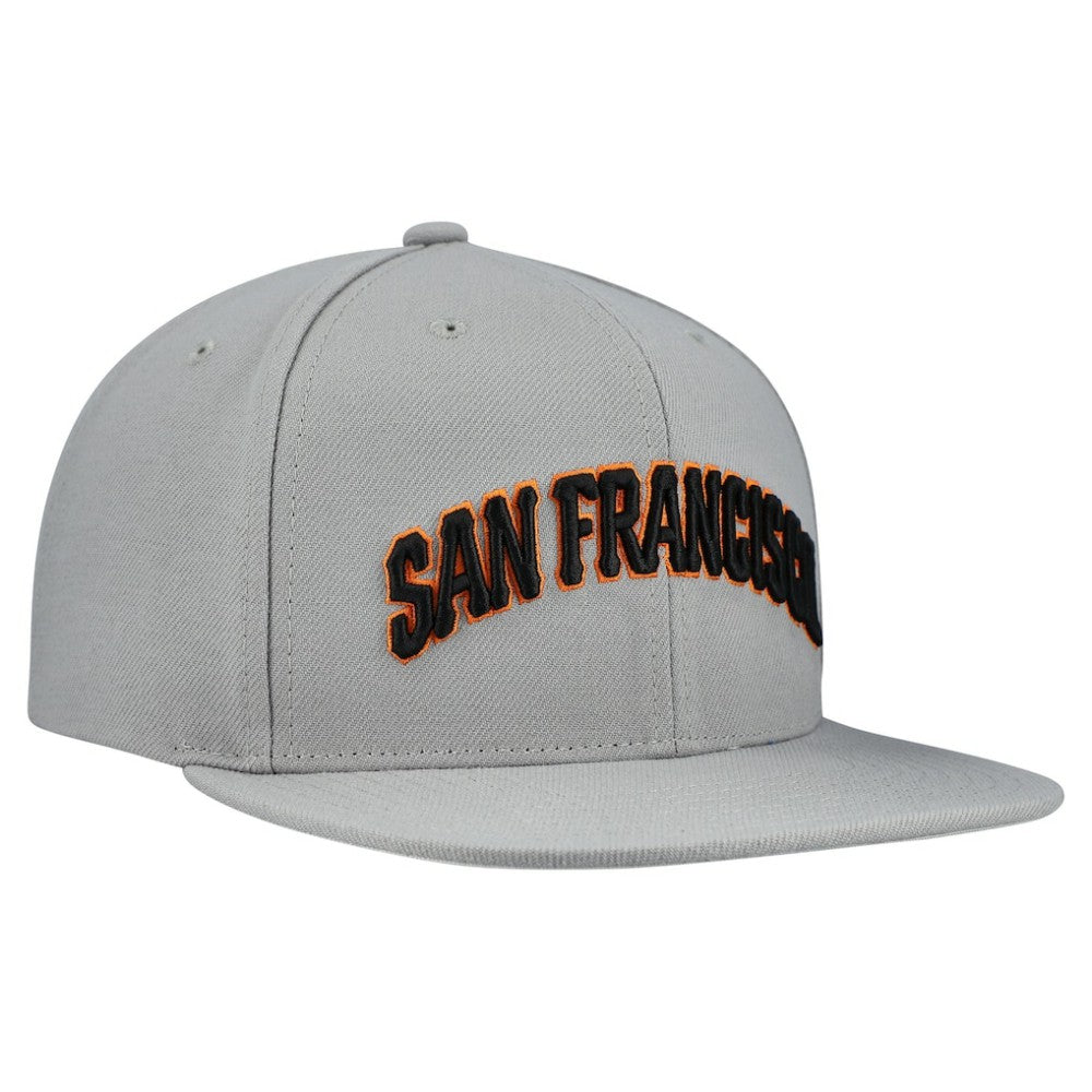 San Francisco Giants Mitchell & Ness Cooperstown Collection Basic Flip Snapback Hat - MLB