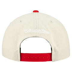 St. Louis Cardinals Mitchell & Ness Cooperstown Collection Basic Flip Snapback Hat - MLB