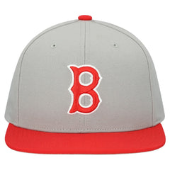 Boston Red Sox Mitchell & Ness Cooperstown Collection Basic Flip Snapback Hat - MLB