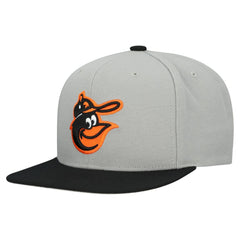 Baltimore Orioles Mitchell & Ness Cooperstown Collection Basic Flip Snapback Hat - MLB