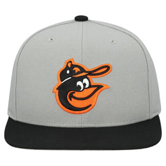 Baltimore Orioles Mitchell & Ness Cooperstown Collection Basic Flip Snapback Hat - MLB