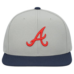 Atlanta Braves Mitchell & Ness Basic Flip Snapback Hat - MLB
