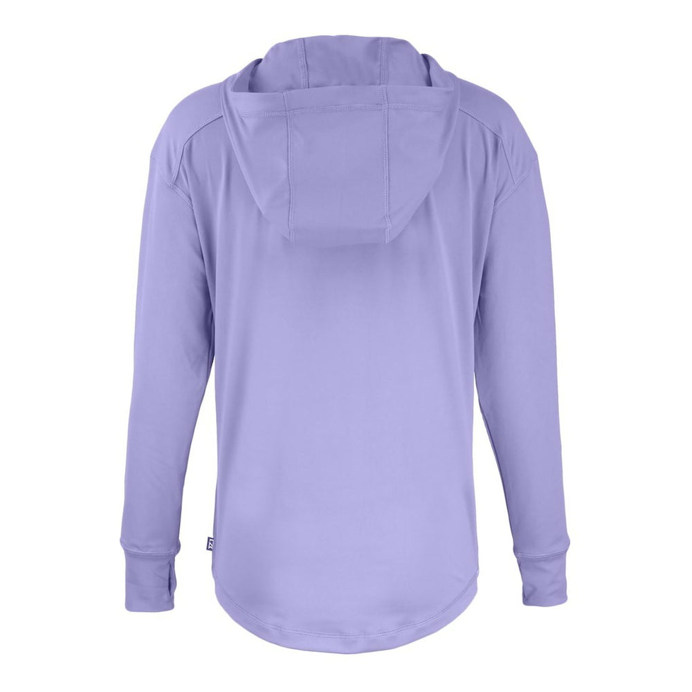 Minnesota Vikings Cutter & Buck Women's Daybreak Eco Recycled Half-Zip Hoodie Purple | NFL