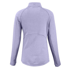 Green Bay Packers Cutter & Buck Women's Peshastin Eco Fleece Recycled Half-Zip Top Purple | NFL