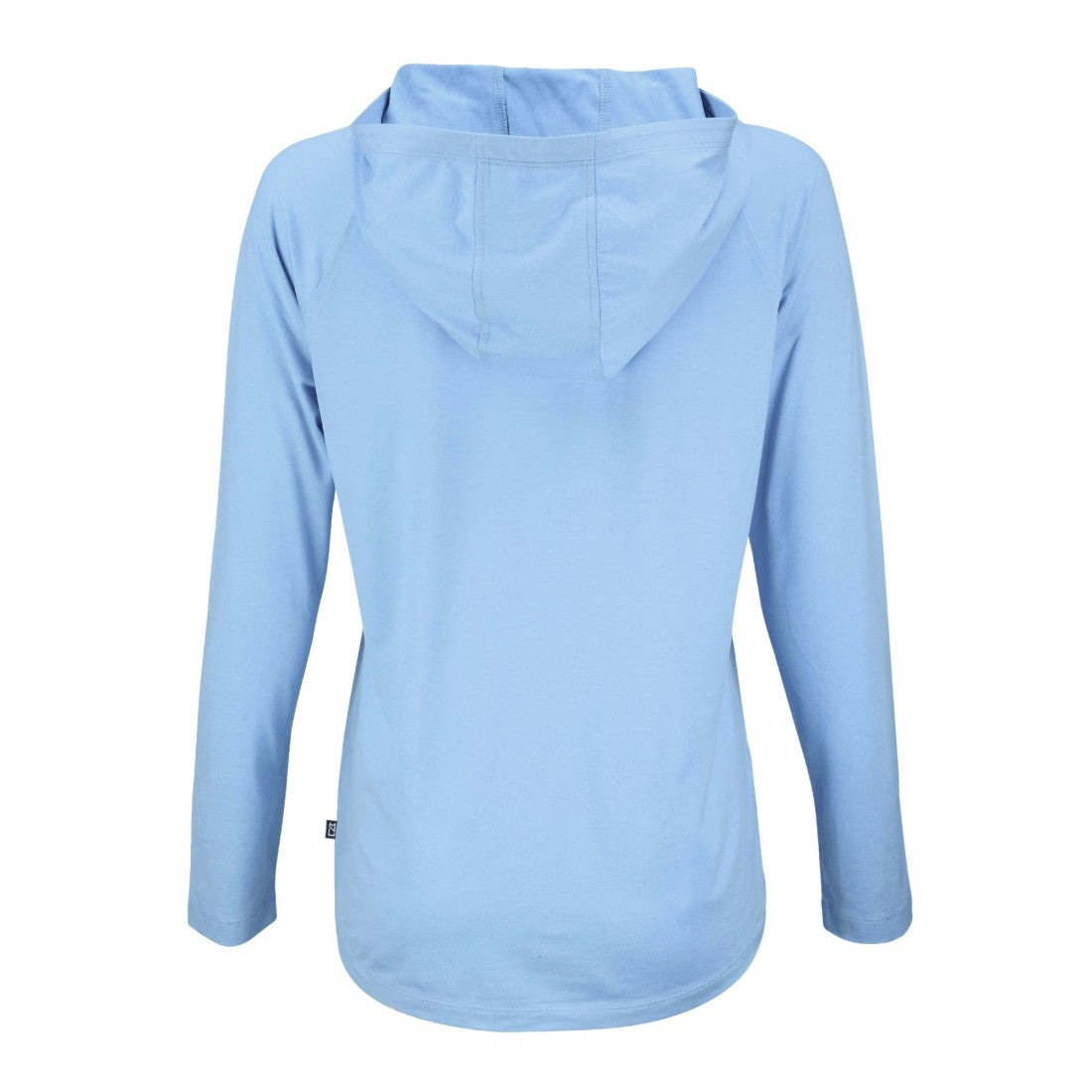 Denver Broncos Cutter & Buck Women's Coastline Epic Comfort Eco Recycled Long Sleeve Hoodie T-Shirt Powder Blue | NFL