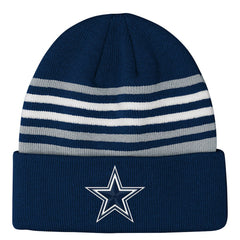Dallas Cowboys Outerstuff Youth Essentials Cuffed Knit Hat Navy | NFL