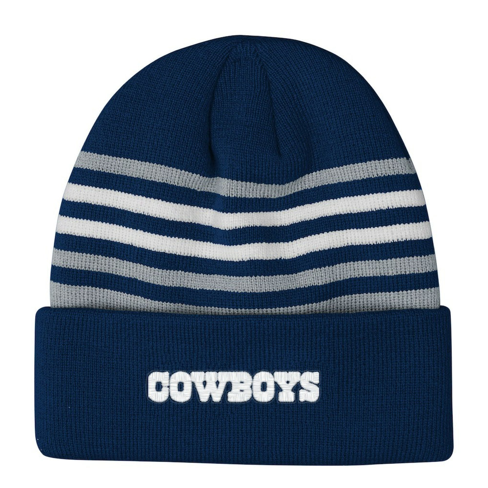 Dallas Cowboys Outerstuff Youth Essentials Cuffed Knit Hat Navy | NFL
