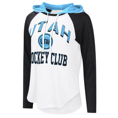 Utah Mammoth G-III 4Her by Carl Banks Women's VIP Raglan Long Sleeve Hoodie T-Shirt - White - NHL