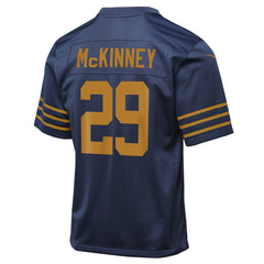 Xavier McKinney Green Bay Packers Youth The 1923 Classic Game Jersey Navy | Nike for Sale