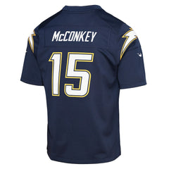 Ladd McConkey Los Angeles Chargers Youth Alternate Super Chargers Game Player Jersey Navy | Nike for Sale