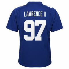 Dexter Lawrence New York Giants Youth Game Jersey Royal | Nike for Sale