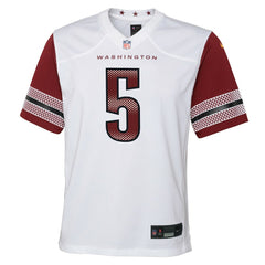 Jayden Daniels Washington Commanders Youth Game Jersey White | Nike for Sale