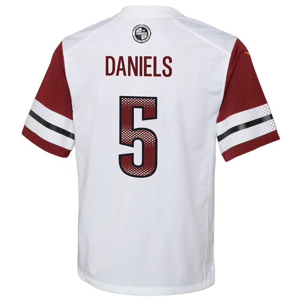 Jayden Daniels Washington Commanders Youth Game Jersey White | Nike for Sale
