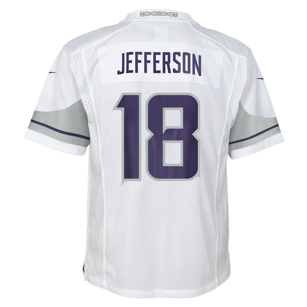 Justin Jefferson Minnesota Vikings Preschool Alternate Player Game Jersey White | Nike for Sale