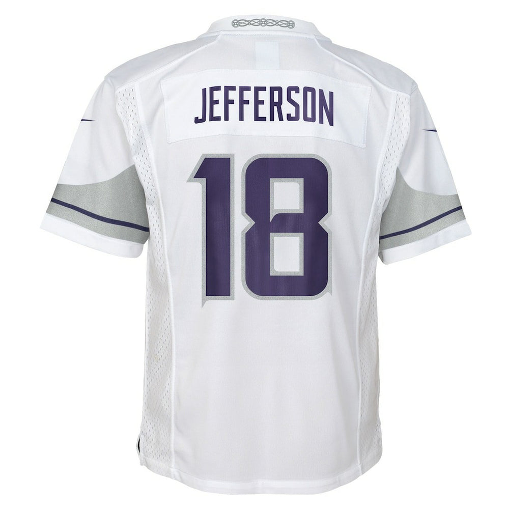 Justin Jefferson Minnesota Vikings Preschool Alternate Player Game Jersey White | Nike for Sale