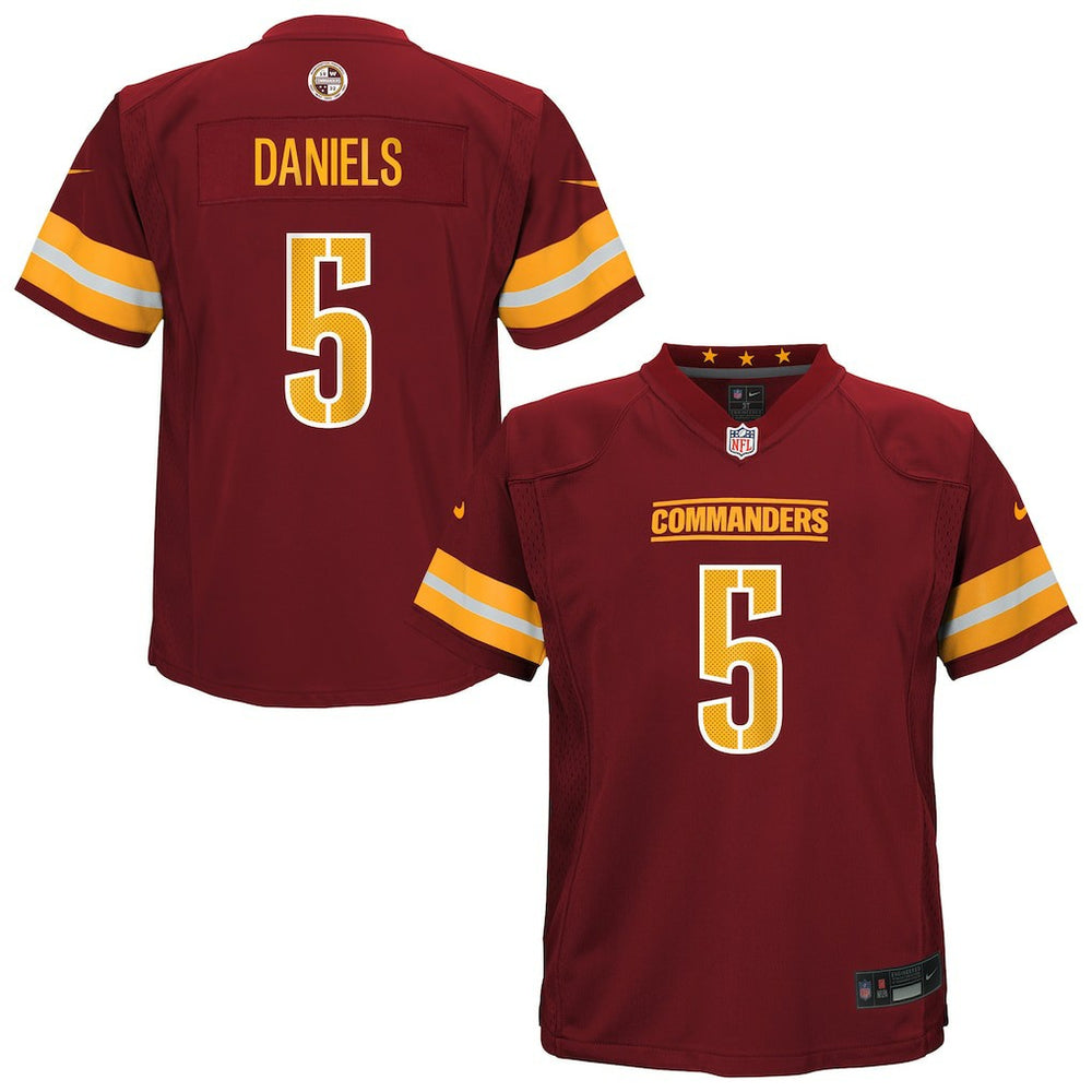 Jayden Daniels Washington Commanders Preschool Team Player Game Jersey Burgundy | Nike for Sale