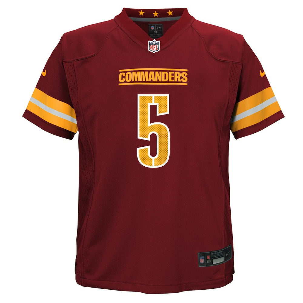 Jayden Daniels Washington Commanders Preschool Team Player Game Jersey Burgundy | Nike for Sale