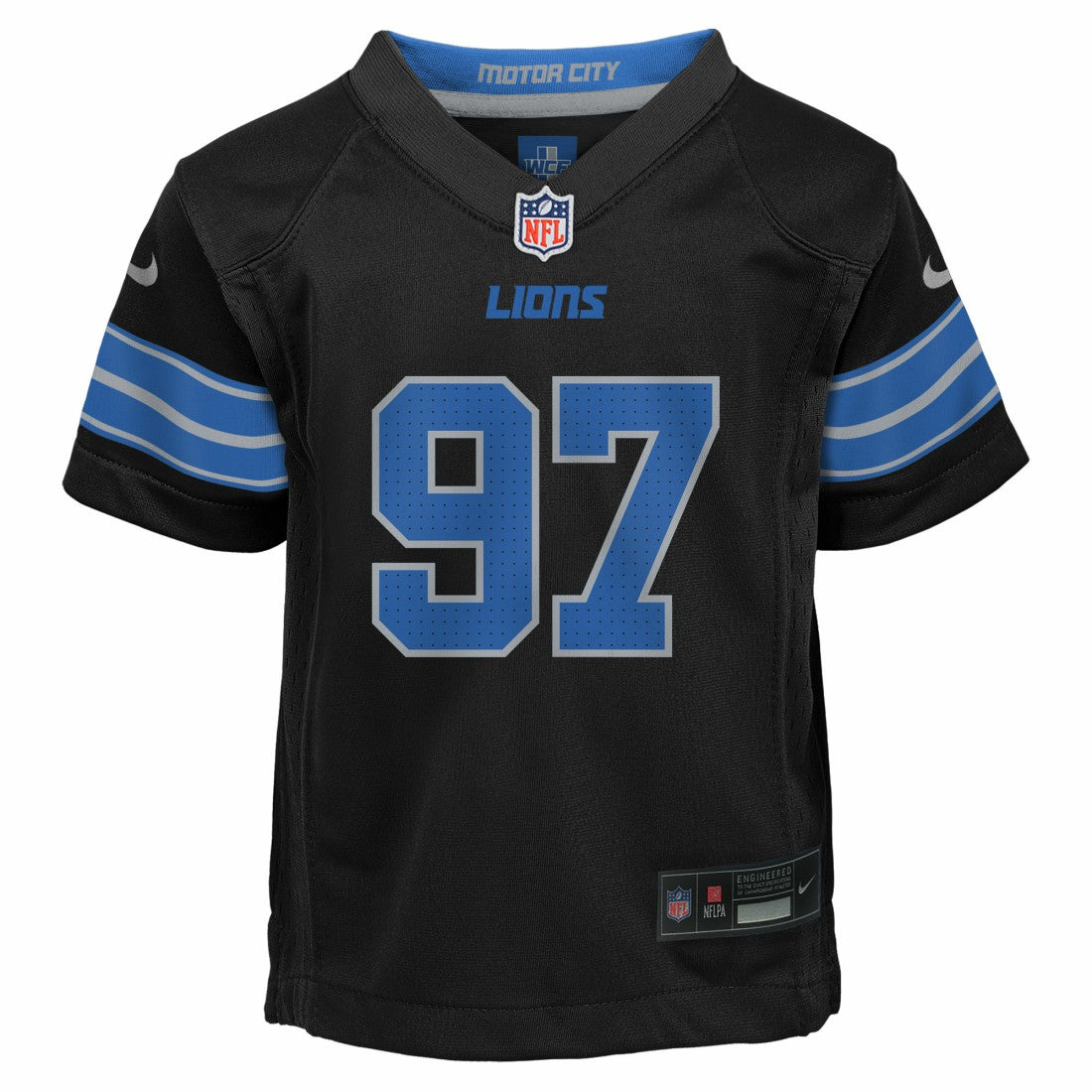 Aidan Hutchinson Detroit Lions Preschool Alternate Player Game Jersey Black | Nike for Sale
