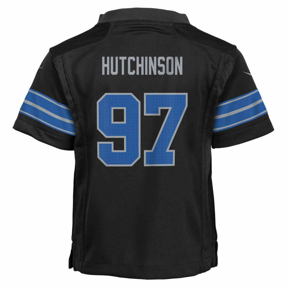 Aidan Hutchinson Detroit Lions Preschool Alternate Player Game Jersey Black | Nike for Sale