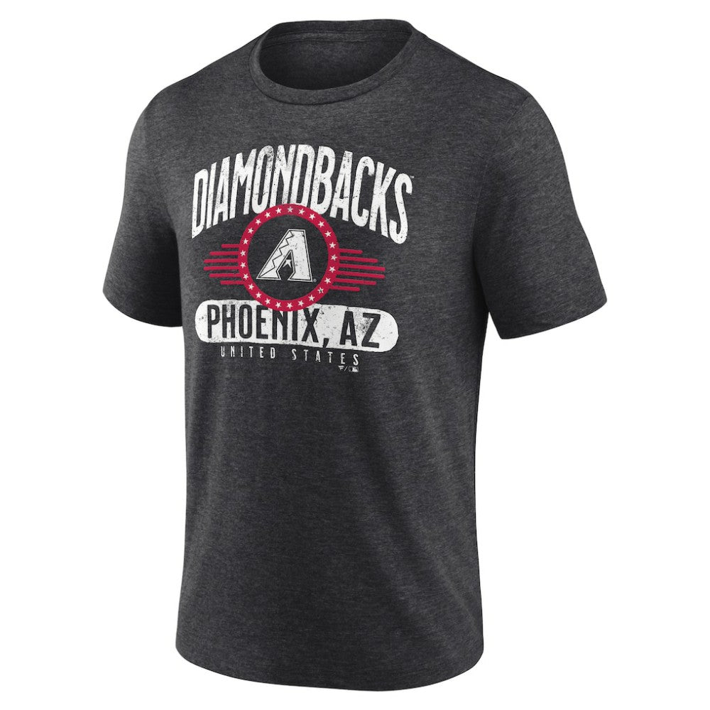 Arizona Diamondbacks Badge of Honor Tri-Blend T-Shirt - MLB