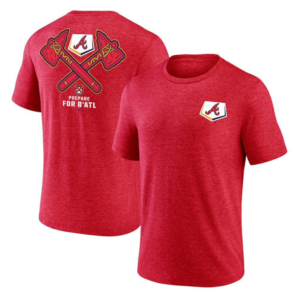 Atlanta Braves BATL Tri-Blend T-Shirt - MLB