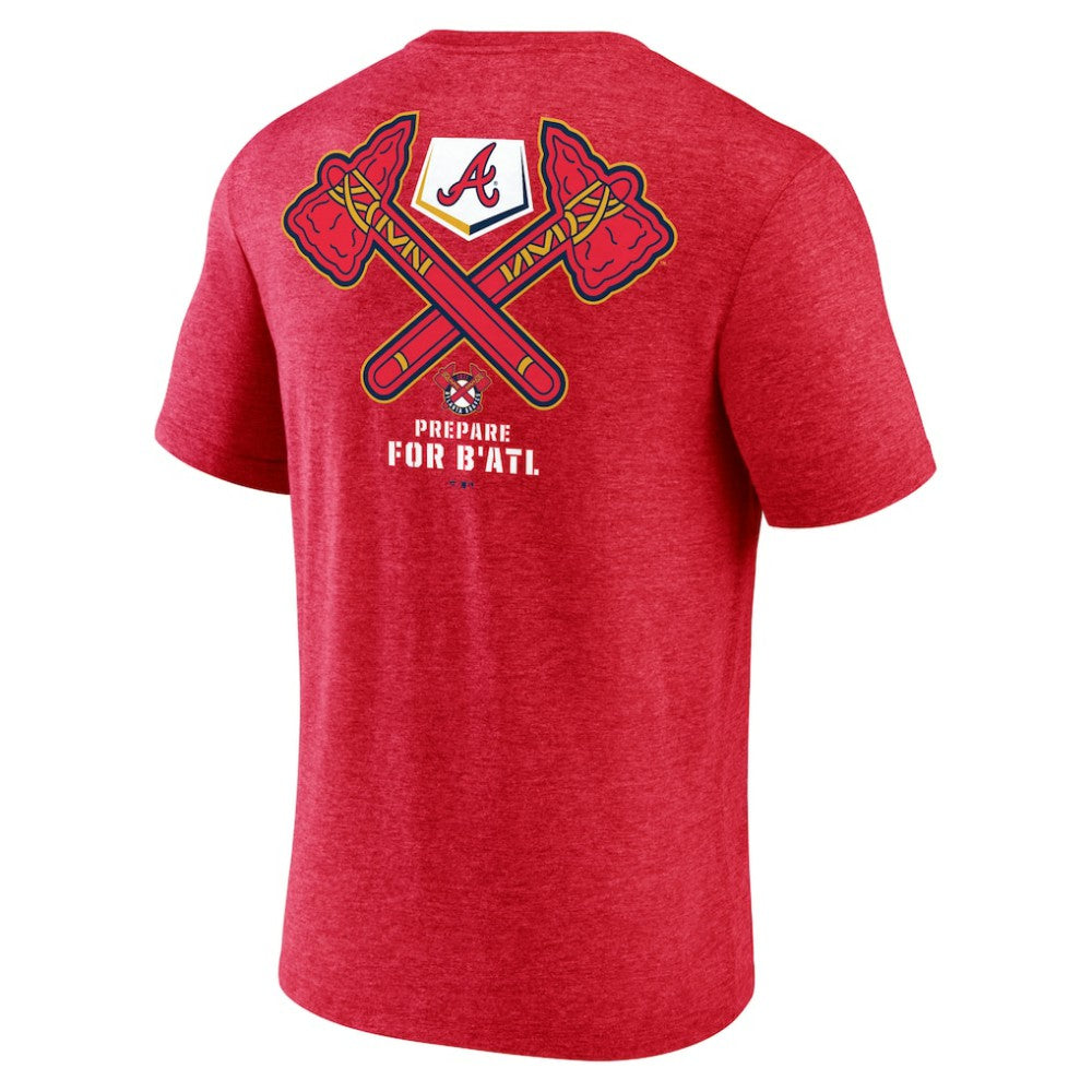 Atlanta Braves BATL Tri-Blend T-Shirt - MLB