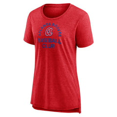 Atlanta Braves Women's Selected First Tri-Blend T-Shirt - MLB