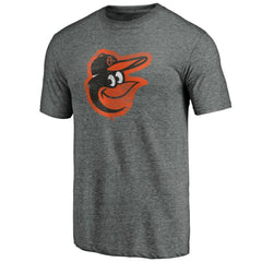 Baltimore Orioles Weathered Official Logo Tri-Blend T-Shirt - MLB