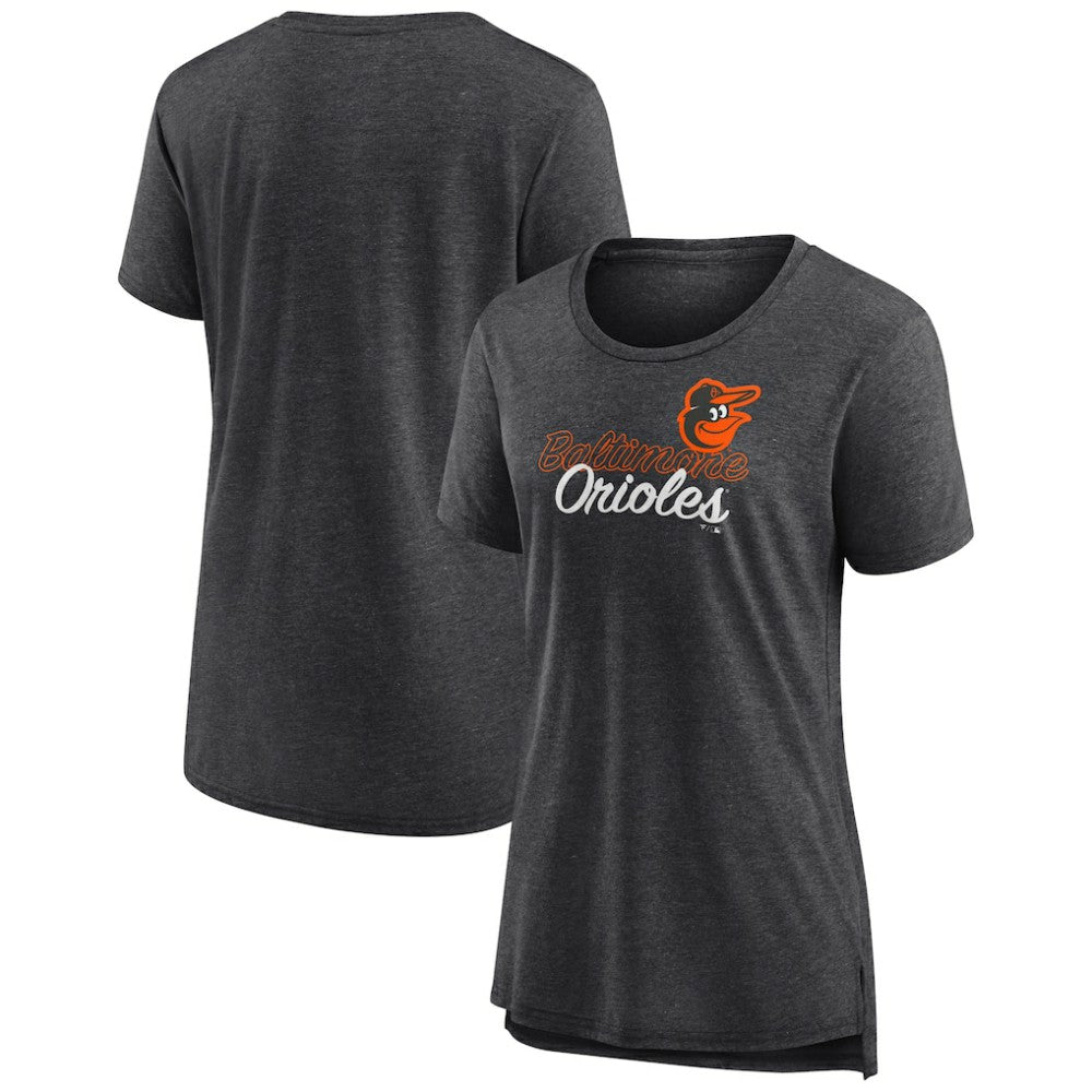 Baltimore Orioles Women's Practice Time Tri-Blend T-Shirt - MLB