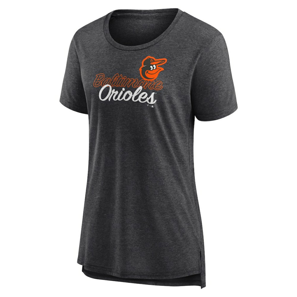 Baltimore Orioles Women's Practice Time Tri-Blend T-Shirt - MLB