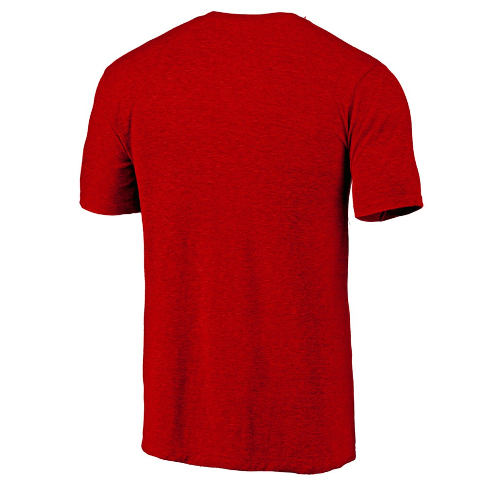 Cincinnati Reds Cooperstown Official Logo Tri-Blend T-Shirt - MLB