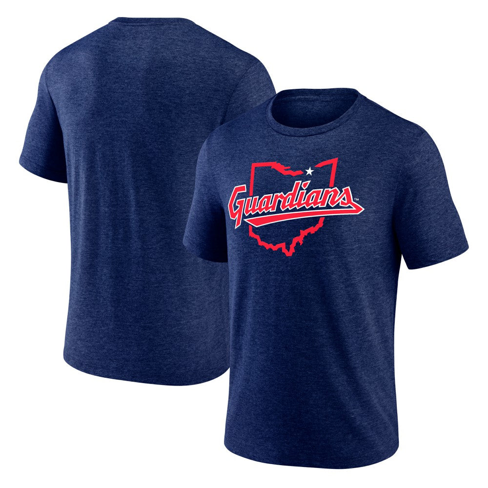 Cleveland Guardians State Guard Tri-Blend T-Shirt - MLB